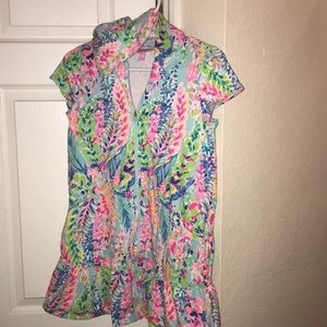 Lily Pulitzer cover up.